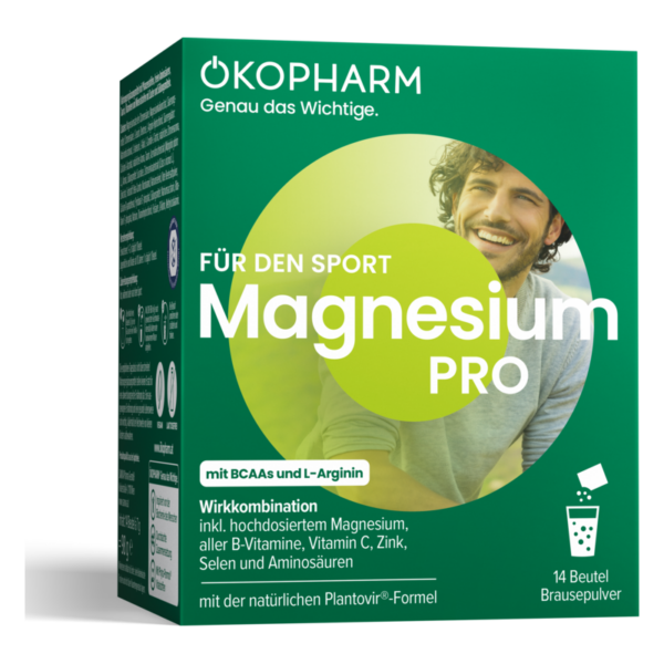 ÖKOPHARM® Für den Sport Magnesium PRO (ehem. Ökopharm 44 Magnesium Pro Wirkkomplex Brause Beutel)