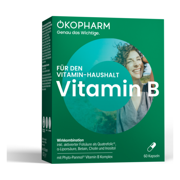 ÖKOPHARM® Für den Vitamin-Haushalt Vitamin B(ehem. Ökopharm 44 Vitamin B Wirkkomplex Kapseln)
