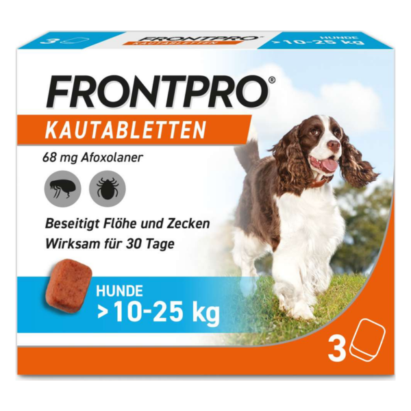 Frontpro® Kautabletten für Hunde 10-25 kg