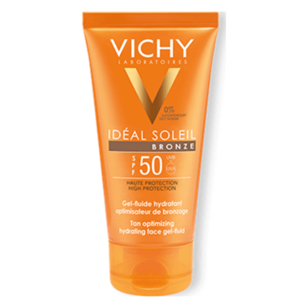 VICHY Idéal Soleil Feuchtigkeitsspendende Gesichts-Sonnen-Creme LSF 50+