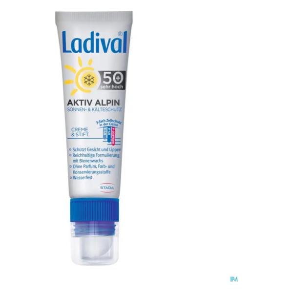 Ladival® Aktiv Alpin Kombi mit Kälteschutz LSF 50+