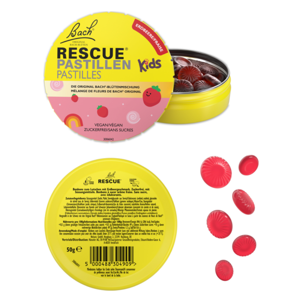 RESCUE® Kids Pastillen Erdbeere – Bild 2