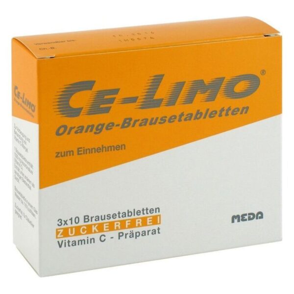 Ce-Limo Orange Brausetabletten
