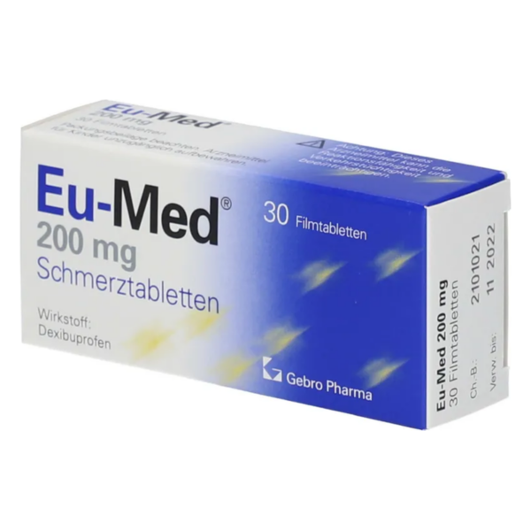 Eu-Med® 200mg Schmerztabletten